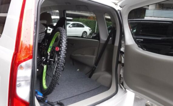 Zu sehen ist Bild 1 zum Beitrag mit dem Thema: Fahrrad im Transporter befestigen