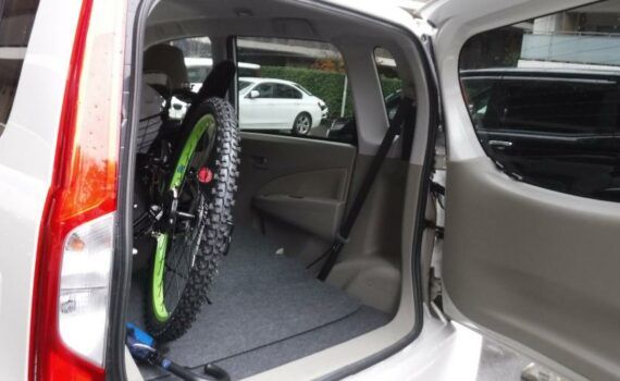 Zu sehen ist Bild 1 zum Beitrag mit dem Thema: Fahrrad im Transporter befestigen