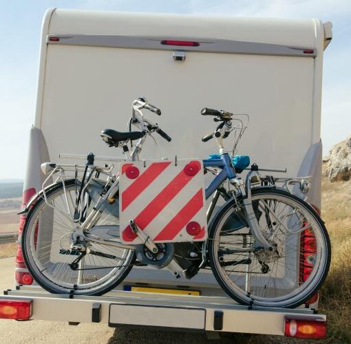 Zu sehen ist Bild 1 zum Beitrag mit dem Thema: Fahrradhalter Wohnmobil Ratgeber