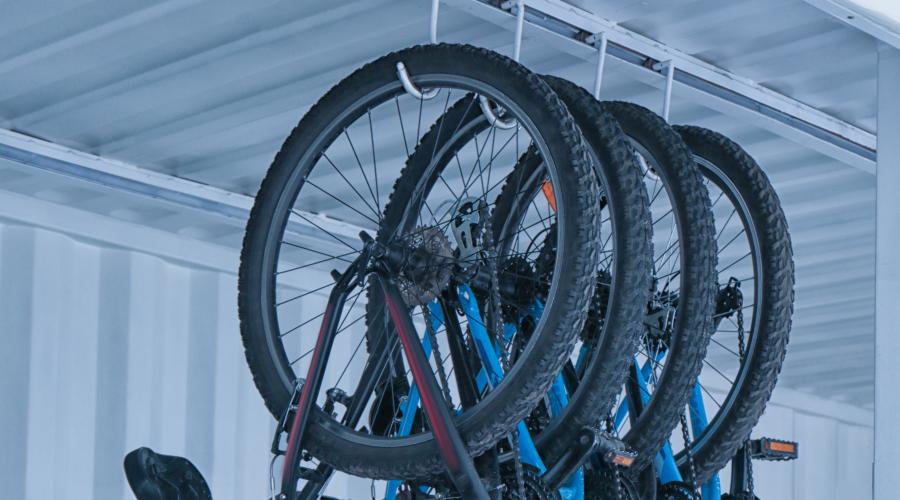 Zu sehen ist Bild 2 zum Beitrag mit dem Thema: Fahrradhalterung Decke Ratgeber