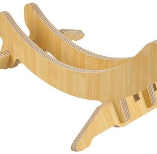 Zu sehen ist Bild 1 zum Beitrag mit dem Thema: Fahrradhalter aus Holz