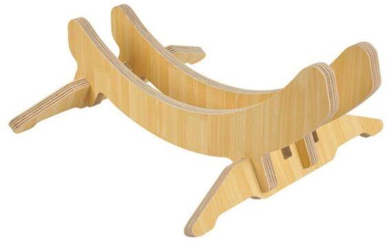 Zu sehen ist Bild 1 zum Beitrag mit dem Thema: Fahrradhalter aus Holz