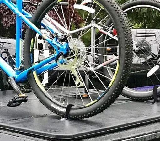 Zu sehen ist Bild 1 zum Beitrag mit dem Thema: Fahrradhalter auf Anhänger