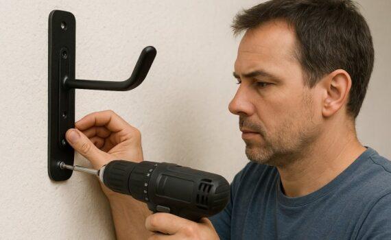 Zu sehen ist Bild 1 zum Beitrag mit dem Thema: Fahrradhalterung montieren leicht gemacht