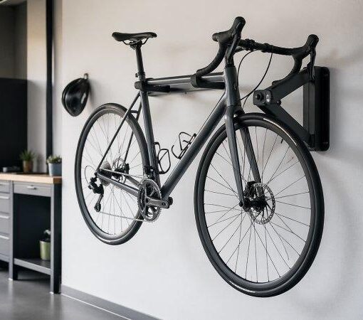 Zu sehen ist Bild 1 zum Beitrag mit dem Thema: Borgen Fahrrad Wandhalterung klappbar