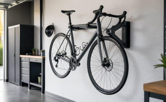 Zu sehen ist Bild 1 zum Beitrag mit dem Thema: Borgen Fahrrad Wandhalterung klappbar